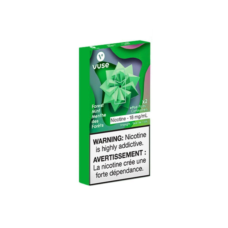 Vuse Forest Mint Vape Pods Pre-filled Pod Vuse
