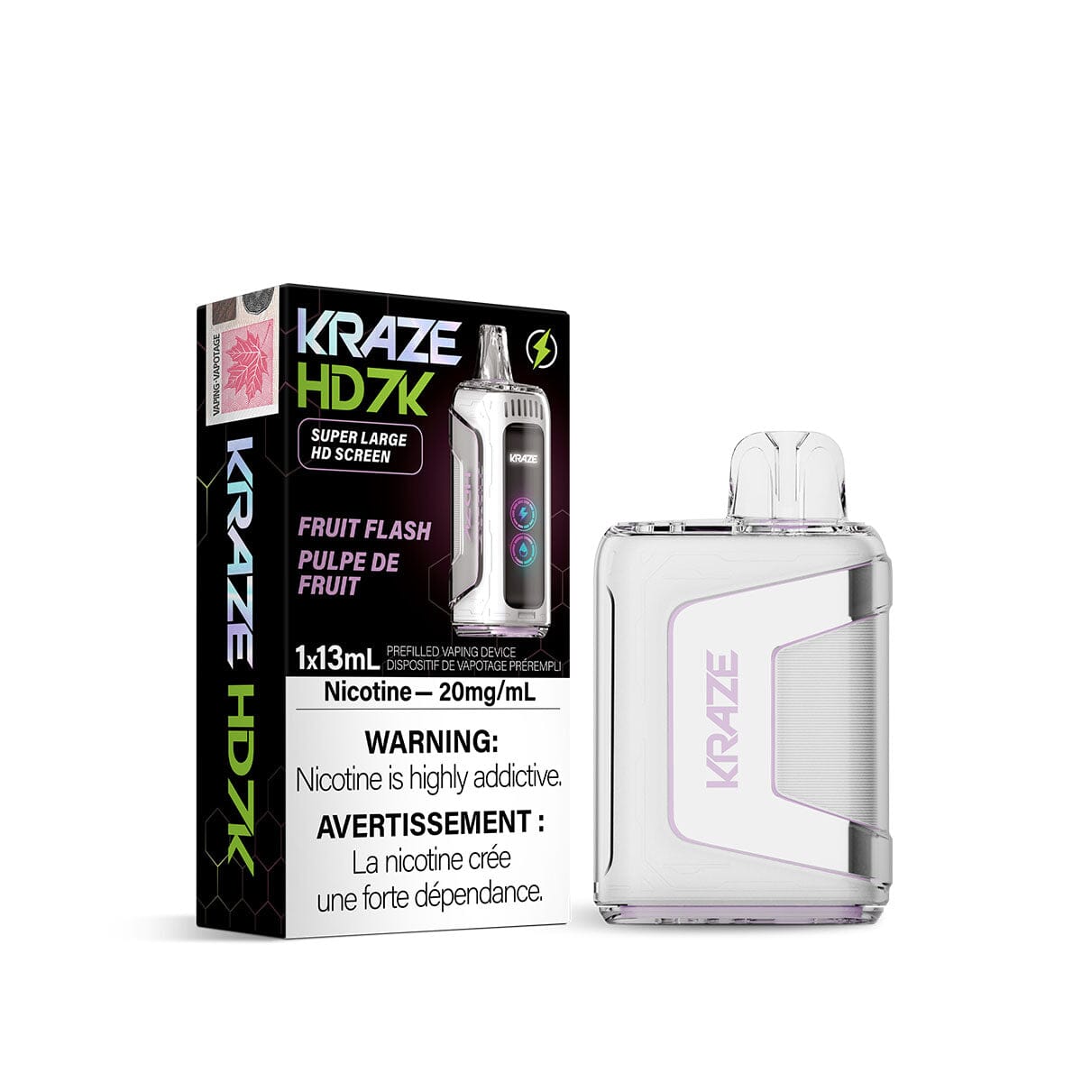 Kraze HD 7000 Fruit Flash Disposable Vape Pen Disposable Kraze