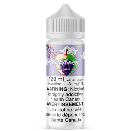 Forbidden Fuji Grape Lime E Liquid E-Liquid Forbidden 120mL 3mg/mL