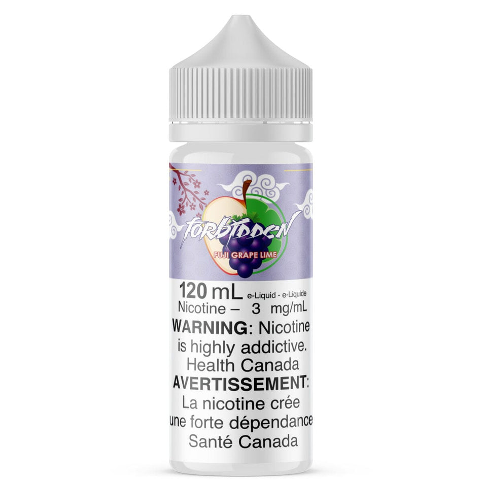Forbidden Fuji Grape Lime E Liquid E-Liquid Forbidden 120mL 3mg/mL