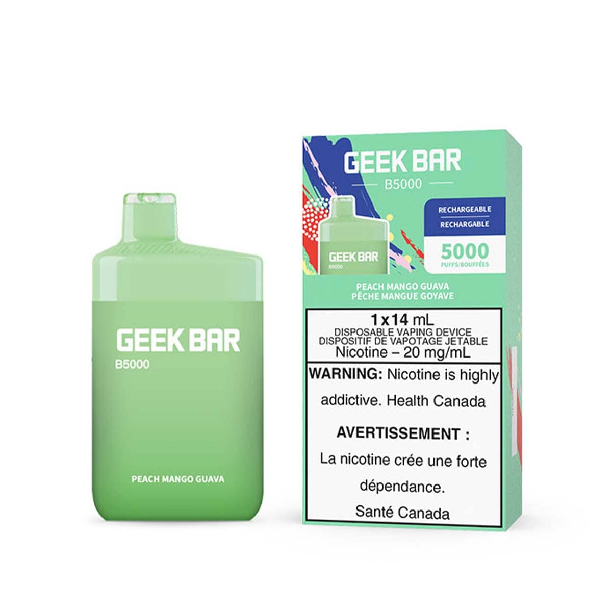 Peach Mango Guava Geek Bar B5000 disposable vape | VapeMeet Peach Mango Guava Geek Bar B5000 disposable vape | VapeMeet