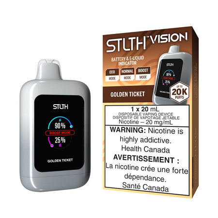 STLTH Vision Golden Ticket Disposable Vape Disposable STLTH