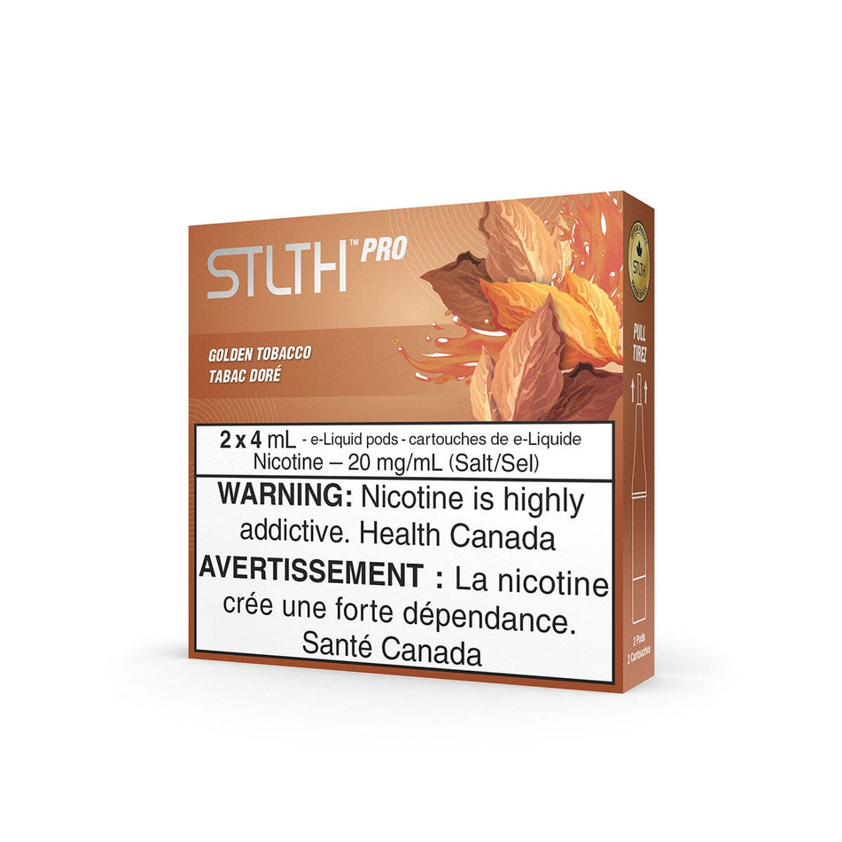 STLTH Pro Golden Tobacco Vape Pods Pre-Filled Pod STLTH