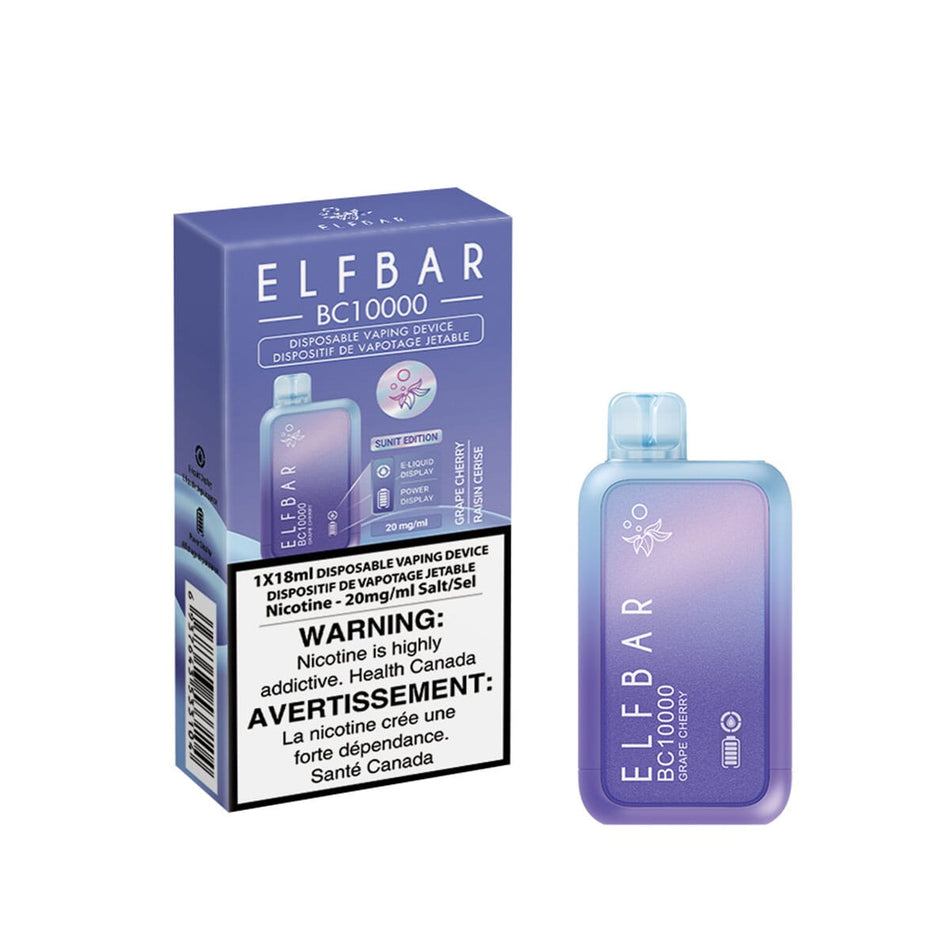 Elf Bar BC10K Grape Cherry Disposable Vape Pen Disposable Elf Bar