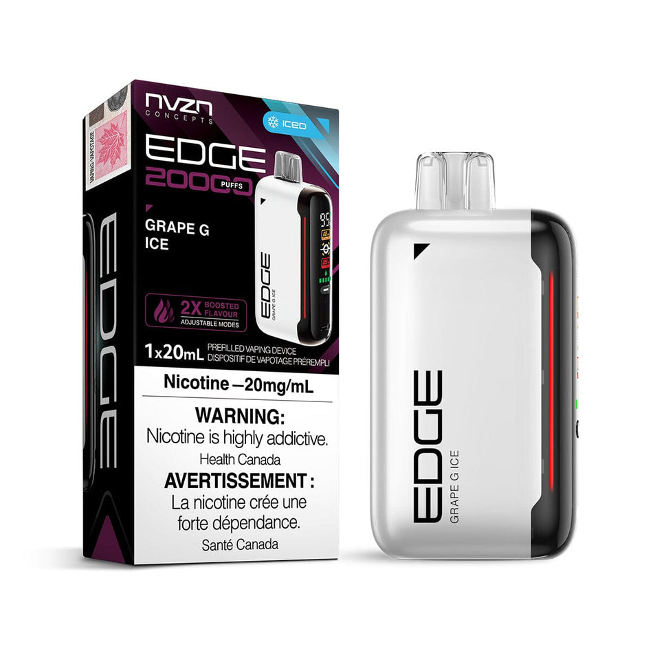 Edge by NVZN 20K Grape G Ice Disposable Vape