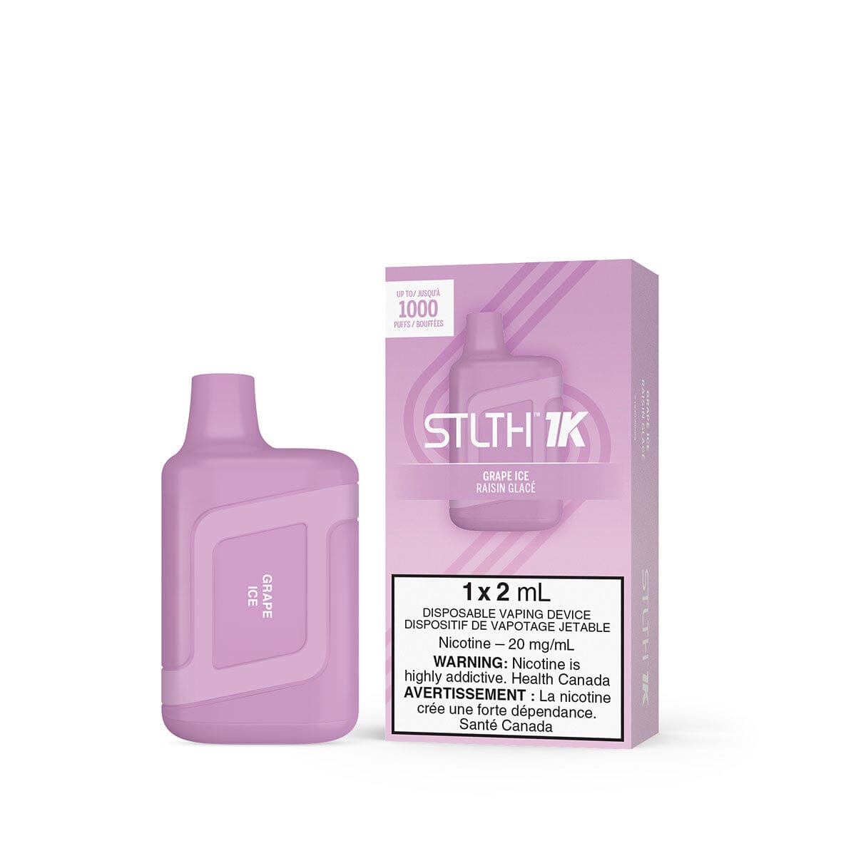 STLTH 1K Grape Ice Disposable Vape Disposable STLTH