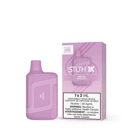 STLTH 1K Grape Ice Disposable Vape Disposable STLTH