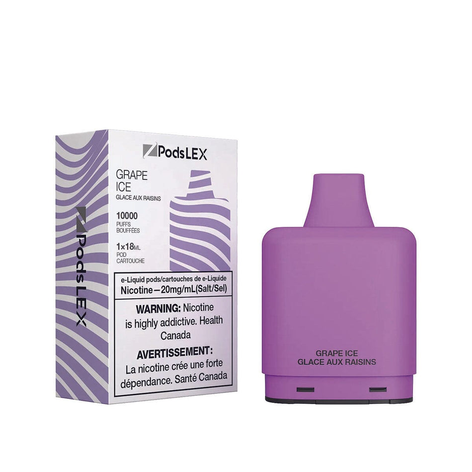 Z Pods LEX Grape Ice Disposable Vape Pod Disposable Z Pods