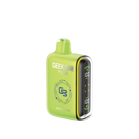 Geek Bar Pulse Green Apple Ice Disposable Vape Pen Disposable Geek Bar
