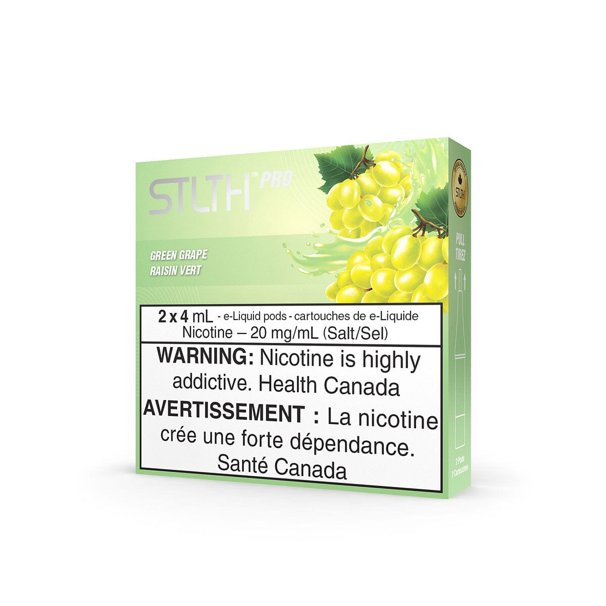 STLTH Pro Green Grape Vape Pods Pre-Filled Pod STLTH