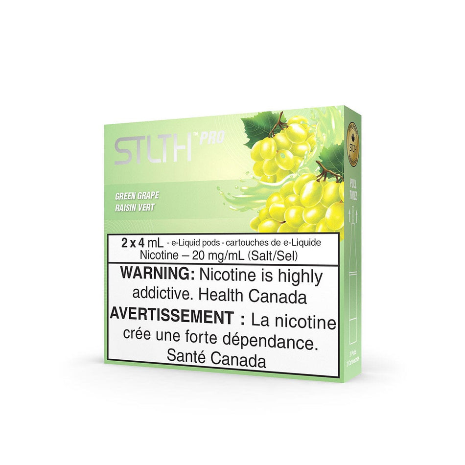 STLTH Pro Green Grape Vape Pods Pre-Filled Pod STLTH