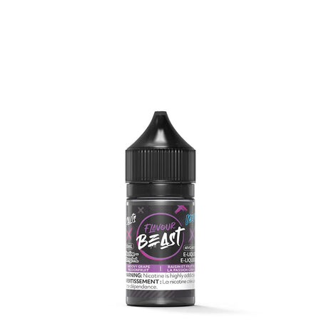 Flavour Beast Groovy Grape Passionfruit Iced Salt Nic E Liquid E-Liquid Flavour Beast