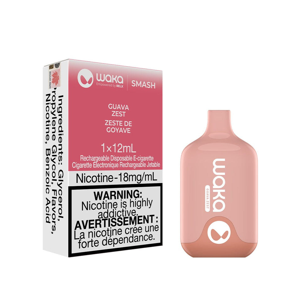 Waka Smash Guava Zest Disposable Vape Disposable Waka