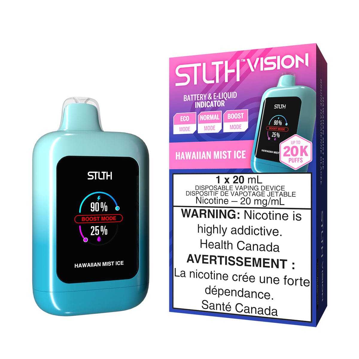 STLTH Vision Hawaiian Mist Ice Disposable Vape | VapeMeet STLTH Vision Hawaiian Mist Ice Disposable Vape | VapeMeet