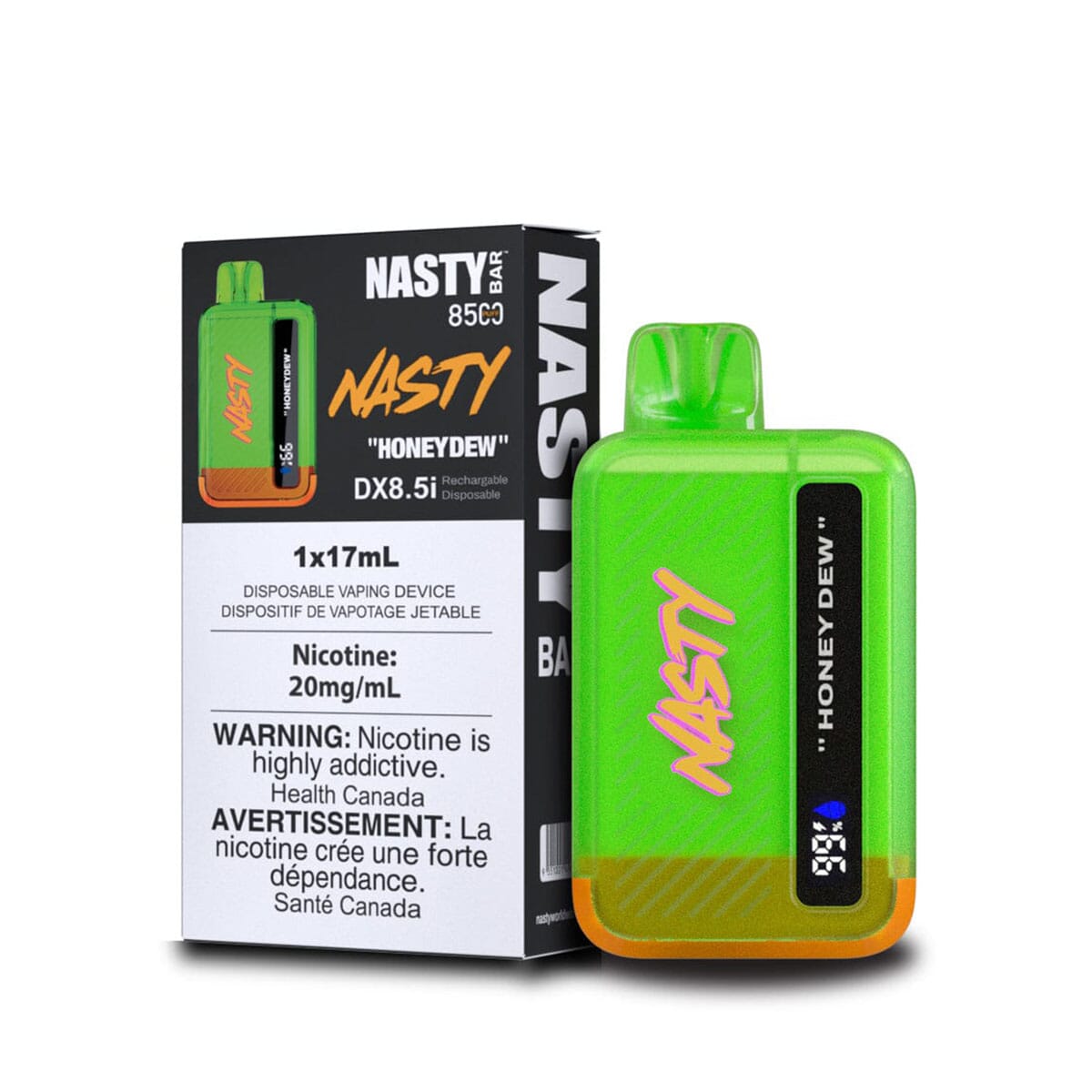 Nasty Bar 8500 Honeydew Disposable Vape Pen Disposable Nasty