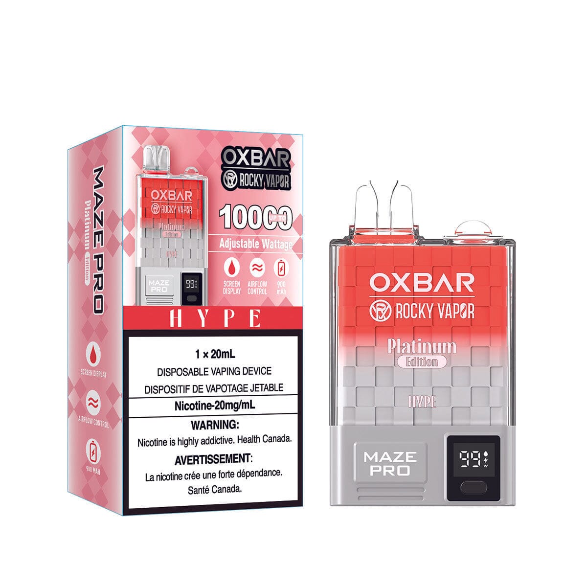 Oxbar Maze Pro Hype Disposable Vape Pen Disposable Oxbar