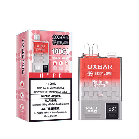 Oxbar Maze Pro Hype Disposable Vape Pen Disposable Oxbar