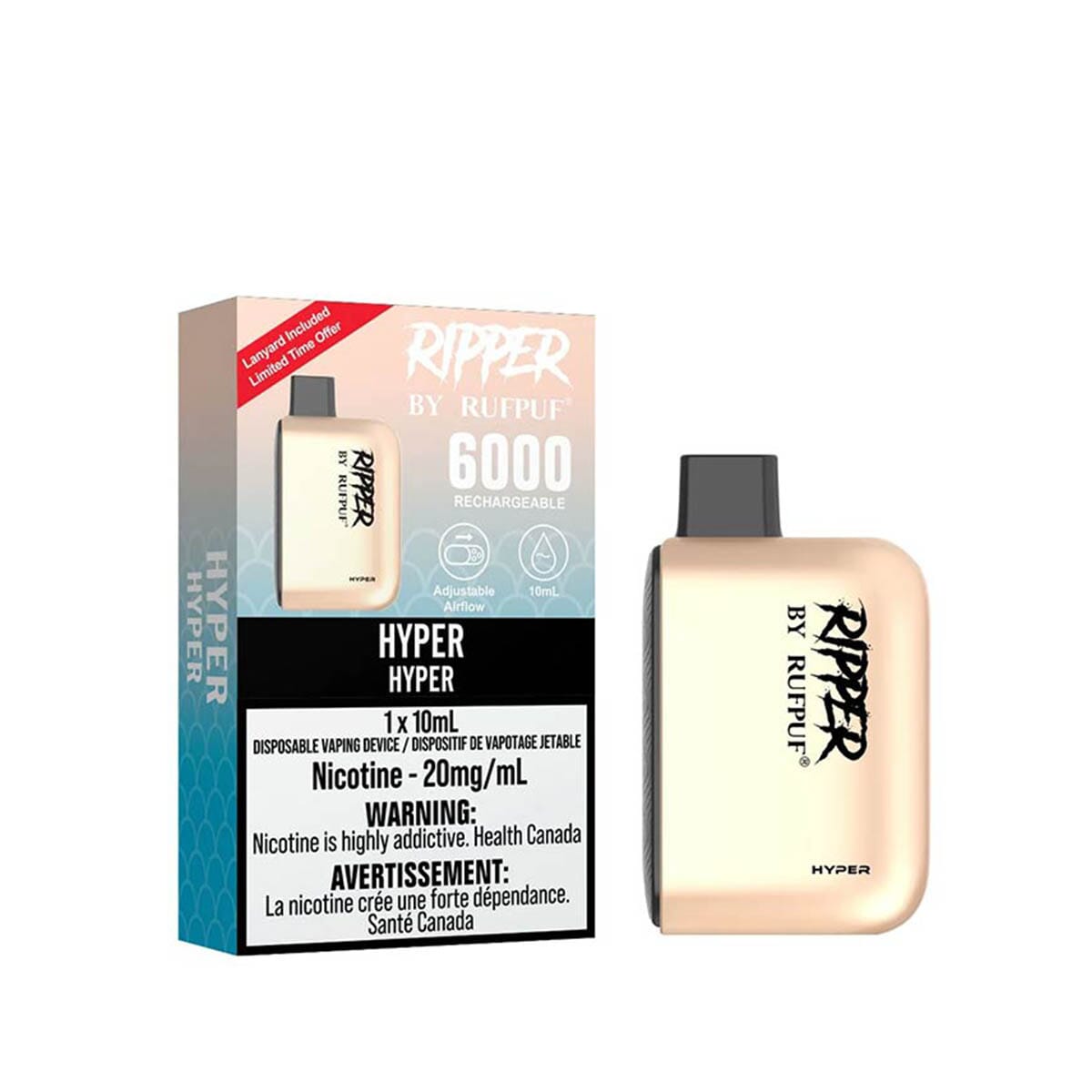 Gcore RUFPUF 6000 Hyper Disposable Vape Pen Disposable Gcore RUFPUF 6000