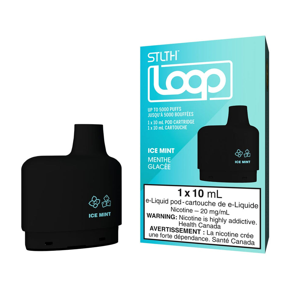 STLTH Loop Ice Mint Disposable Vape Pod Disposable Loop
