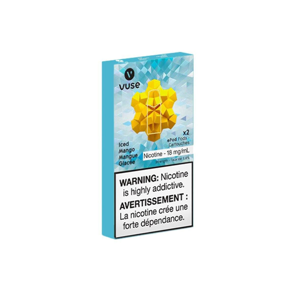 Vuse Iced Mango Vape Pods Pre-filled Pod Vuse