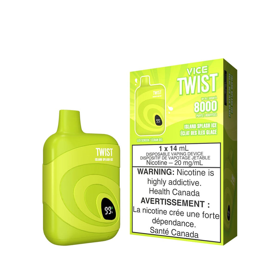 Vice Twist Island Splash Ice Disposable Vape Pen Disposable Vice