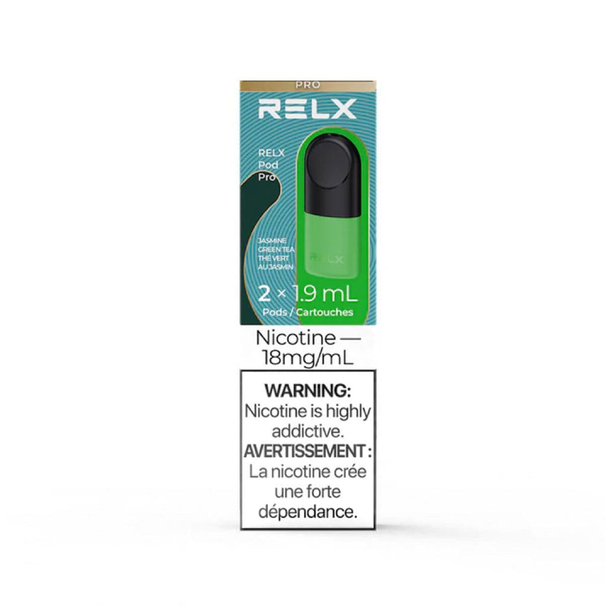 Relx Pod Pro Jasmine Green Tea Vape Pods | VapeMeet Relx Pod Pro Jasmine Green Tea Vape Pods | VapeMeet