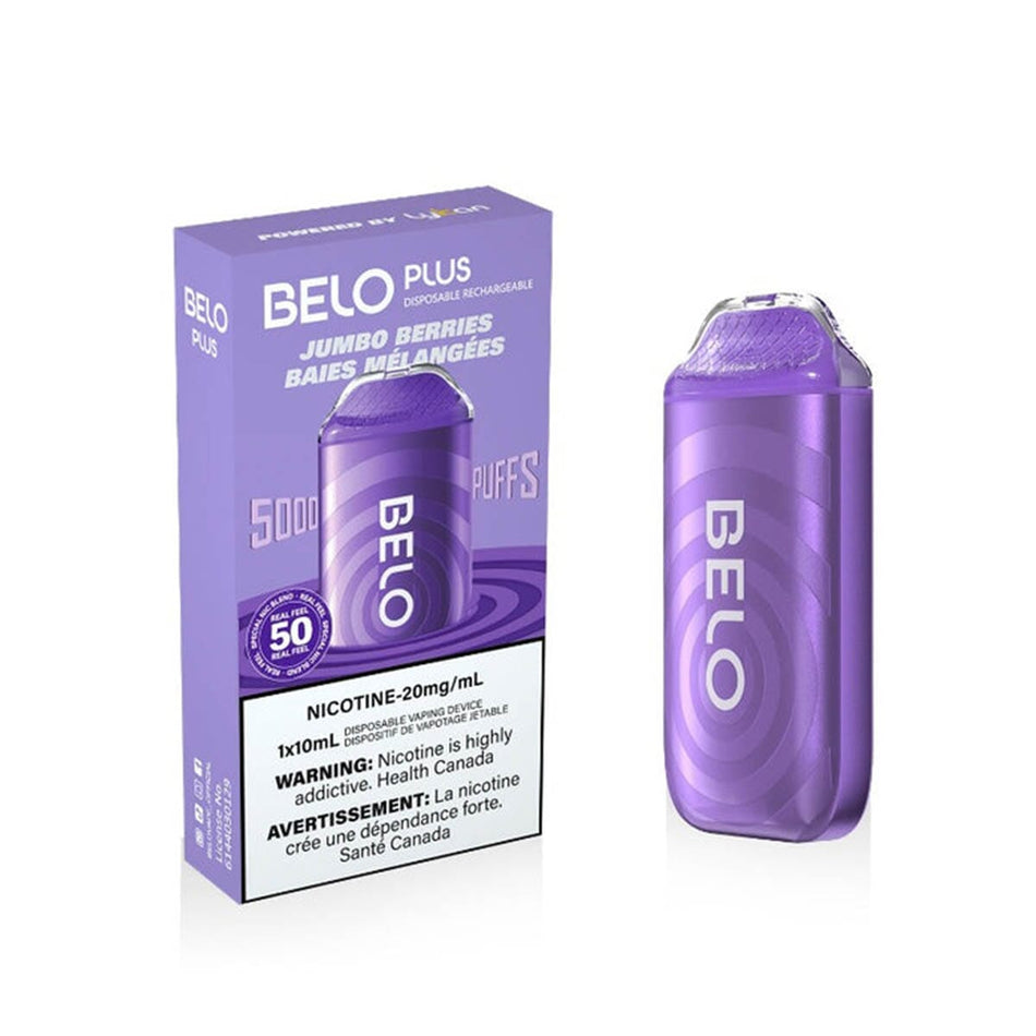 Belo Plus 5000 Jumbo Berries Disposable Vape Pen Disposable Belo Plus 5000