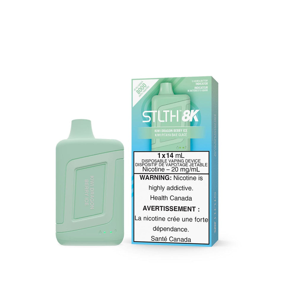 STLTH 8K Kiwi Dragon Berry Ice Disposable Vape Disposable STLTH