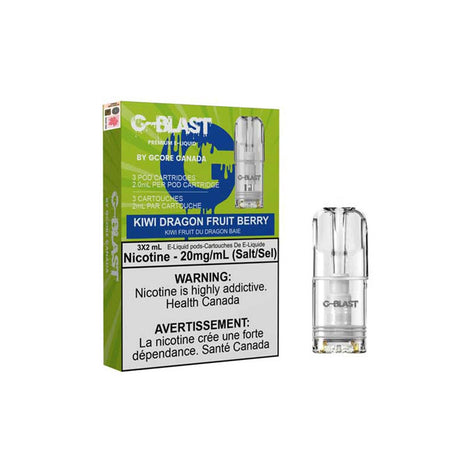 Stlth Compatible G-Blast Kiwi Dragon Fruit Berry Vape Pods Pre-filled Pod Gcore
