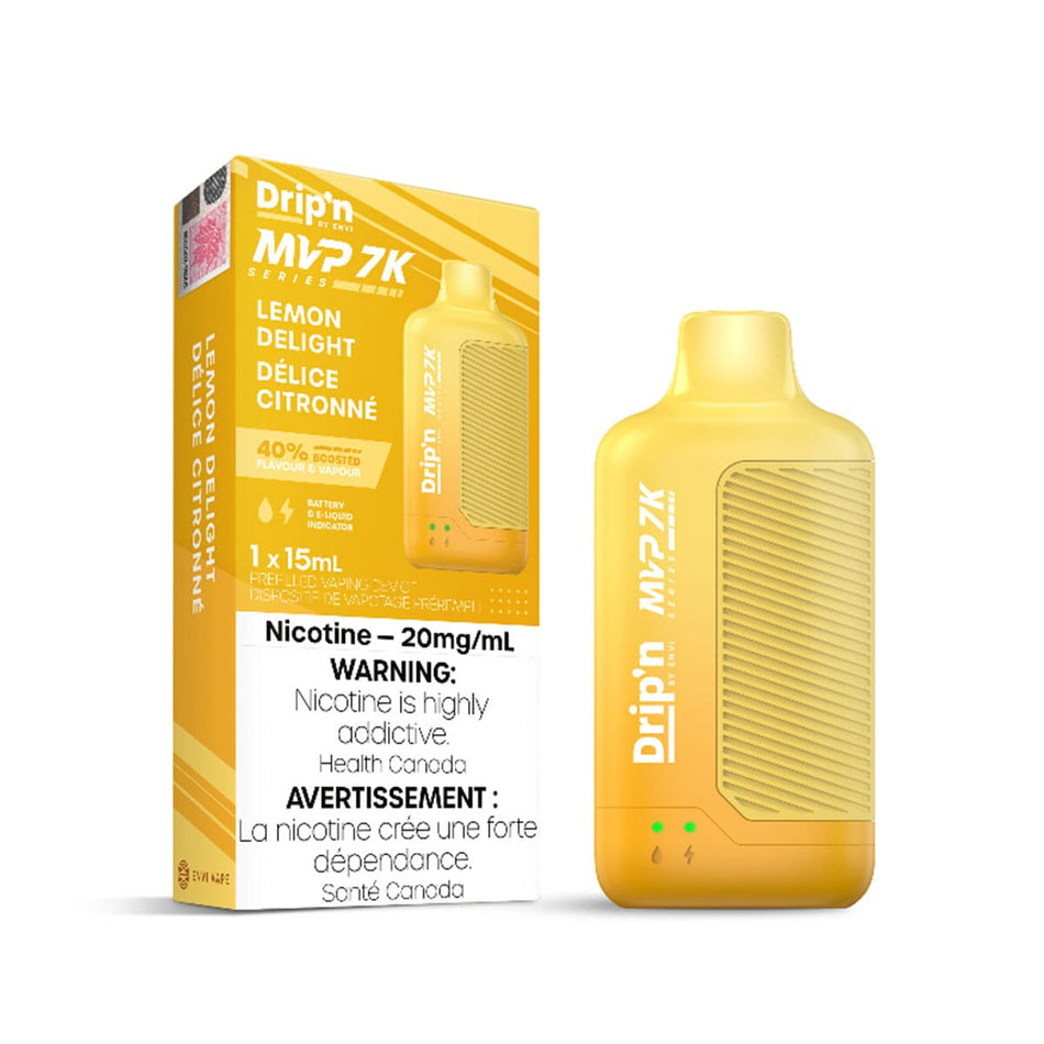 Drip'n by Envi MVP Series Lemon Delight Disposable Vape Disposable Drip'n