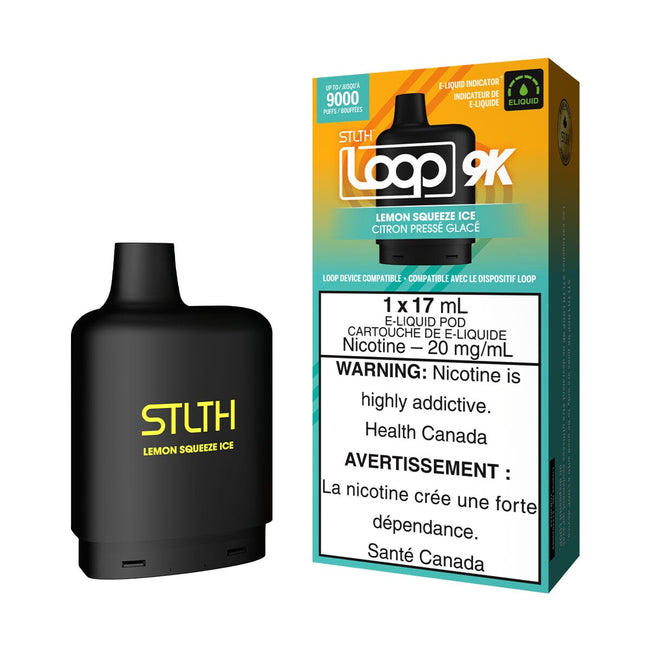 STLTH Loop 2 Lemon Squeeze Ice Disposable Vape Pod Disposable Loop 2 