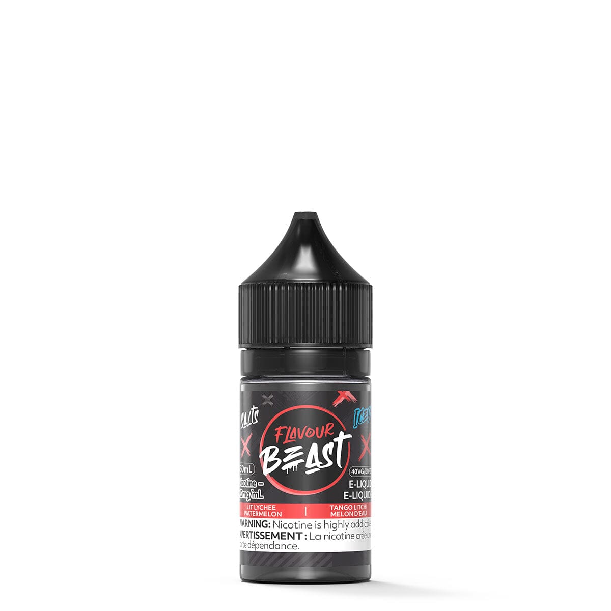 Flavour Beast Lit Lychee Watermelon Iced Salt Nic E Liquid E-Liquid Flavour Beast