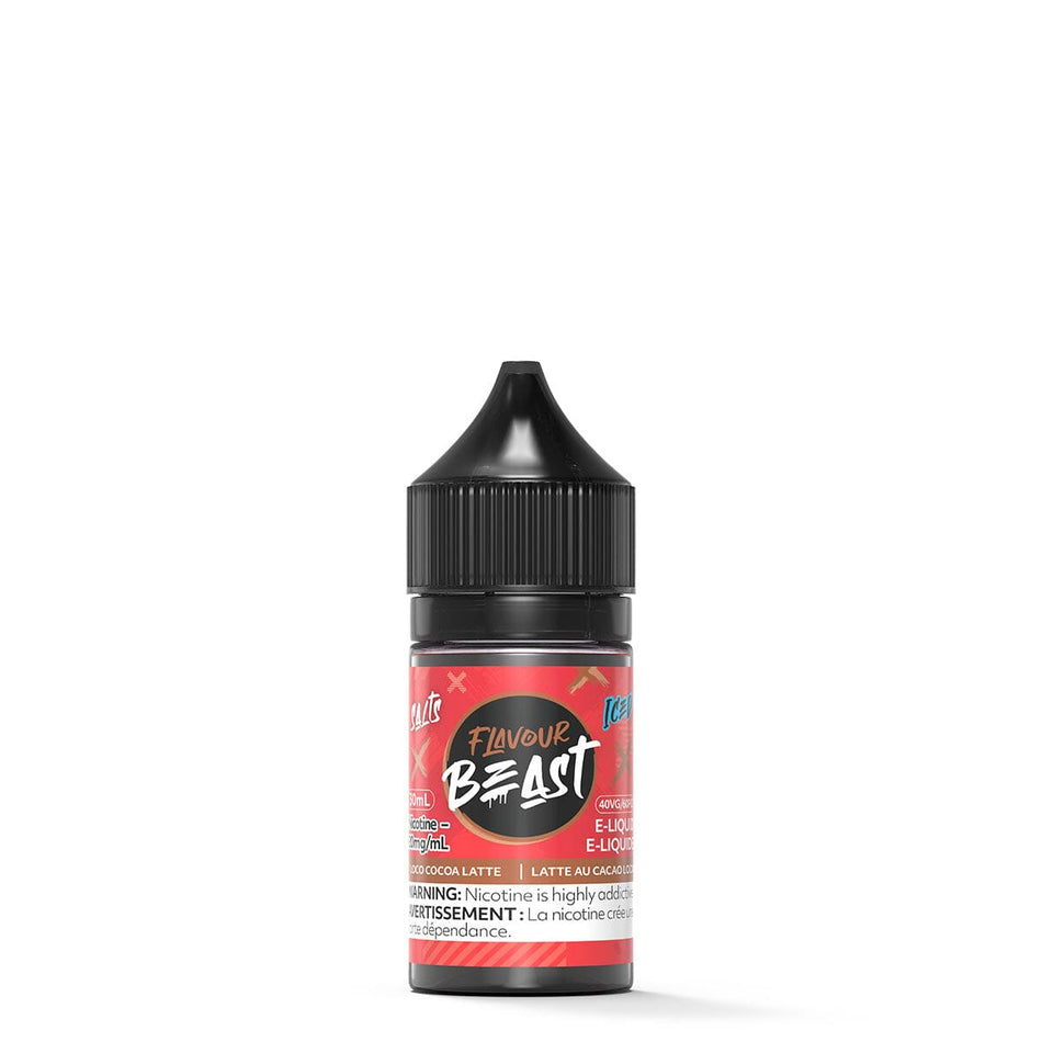 Flavour Beast Loco Cocoa Latte Iced Salt Nic E Liquid E-Liquid Flavour Beast