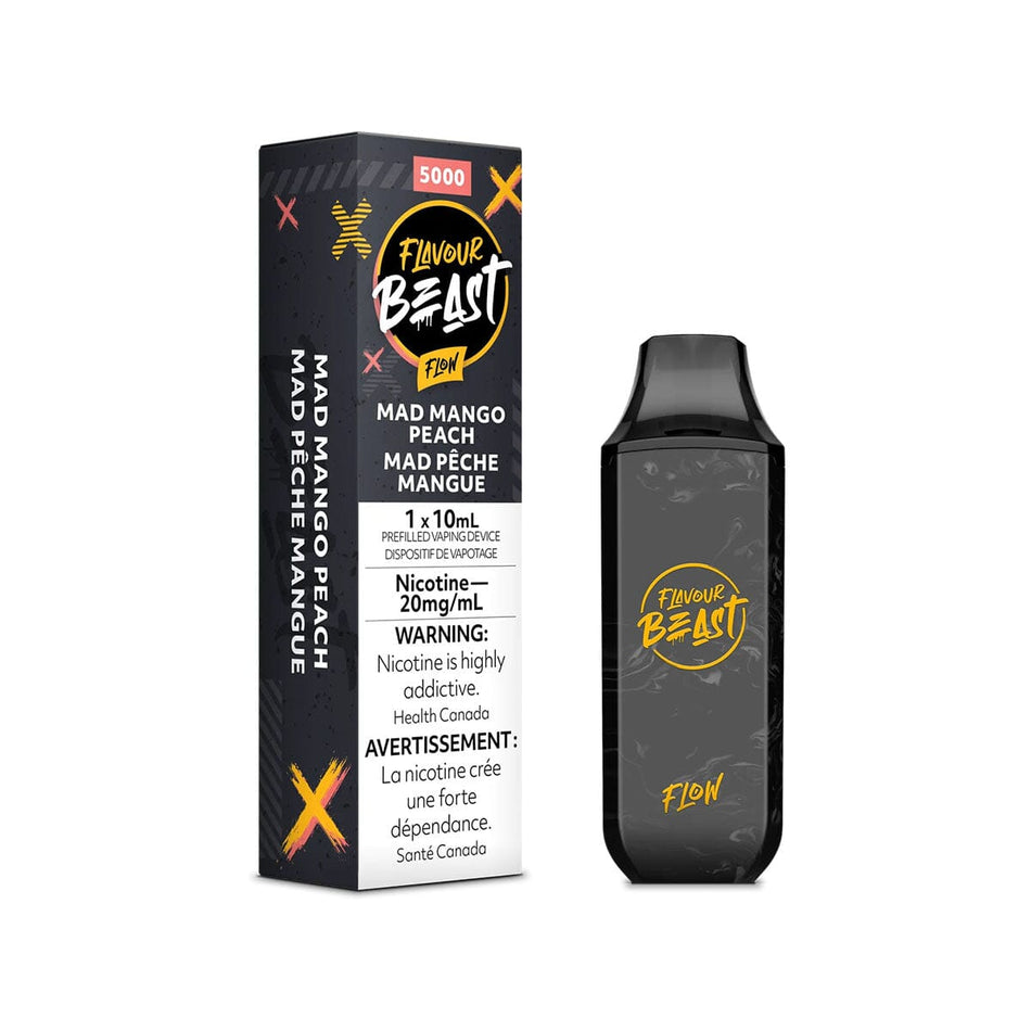 Flavour Beast Flow Mad Mango Peach Disposable Vape Pen Disposable Flavour Beast