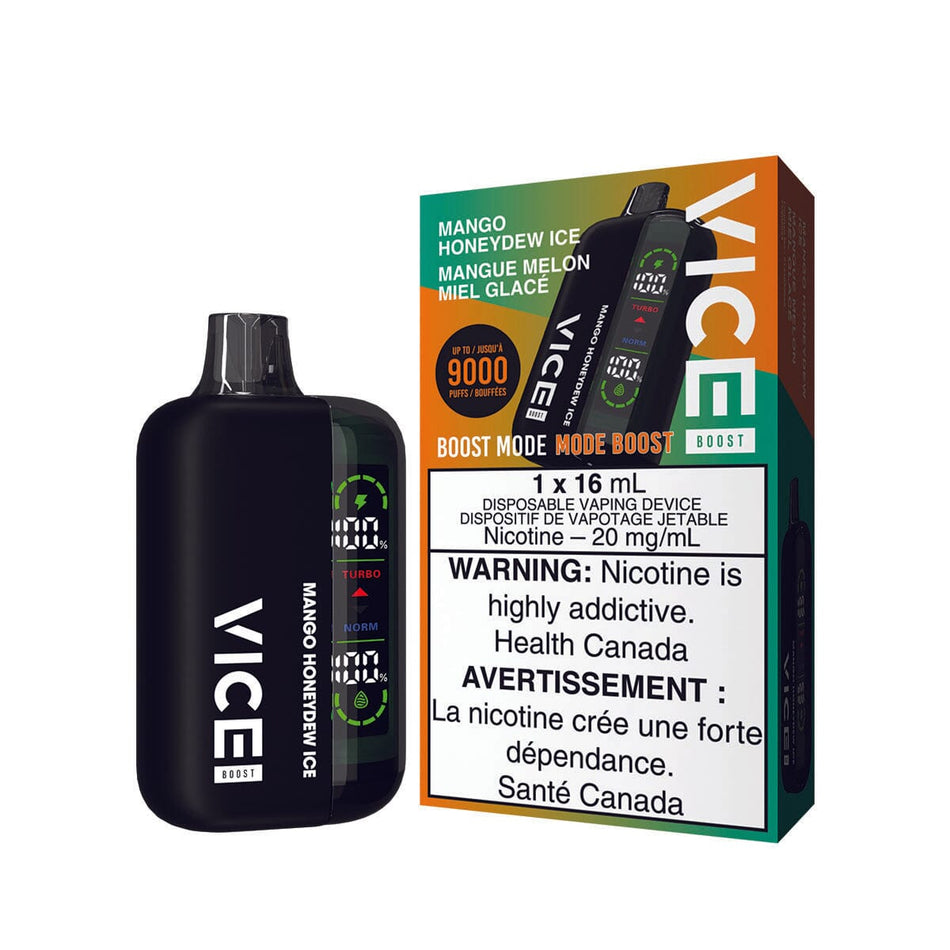 Vice Boost Mango Honeydew Ice Disposable Vape Pen Disposable Vice