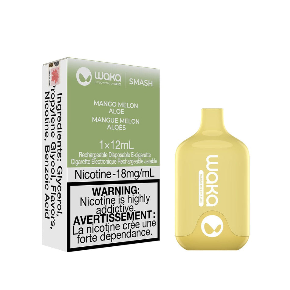 Waka Smash Mango Melon Aloe Disposable Vape Disposable Waka
