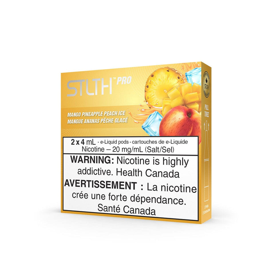 STLTH Pro Mango Pineapple Peach Ice Vape Pods Pre-Filled Pod STLTH