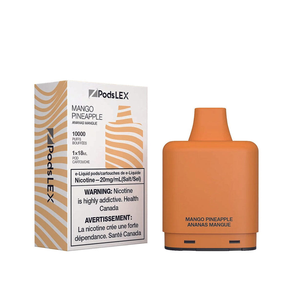 Z Pods LEX Mango Pineapple Disposable Vape Pod Disposable Z Pods