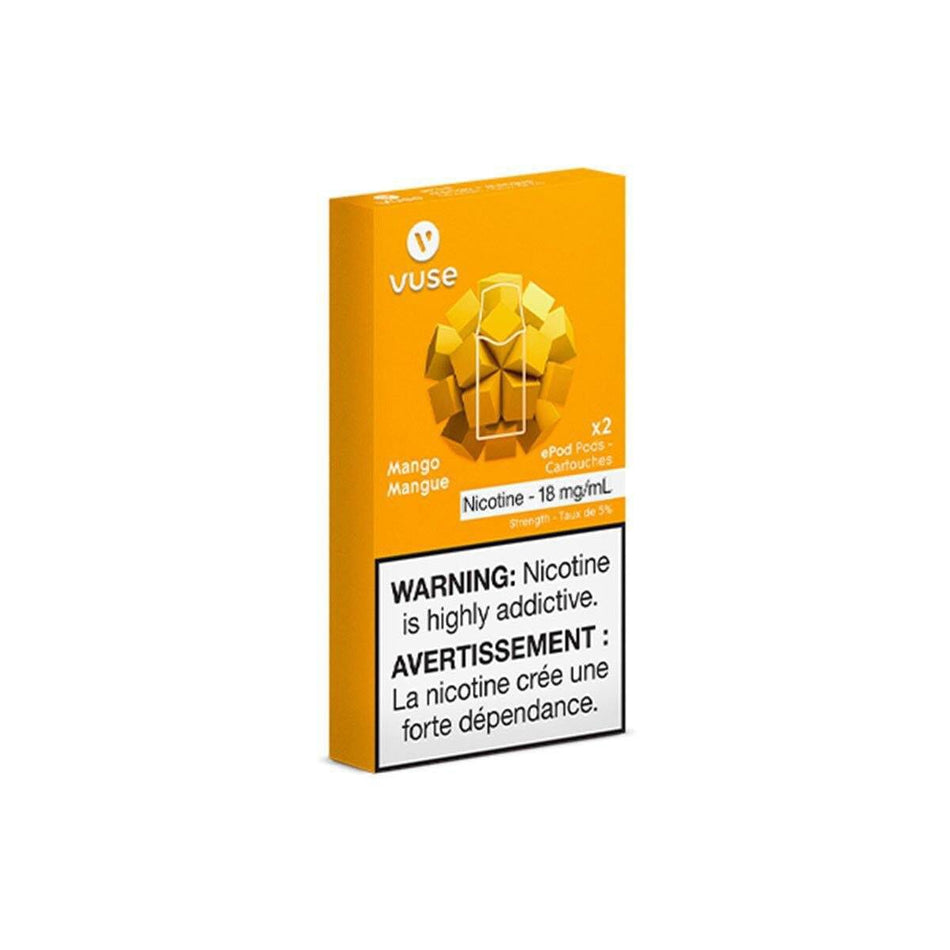 Vuse Mango Vape Pods Pre-filled Pod Vuse