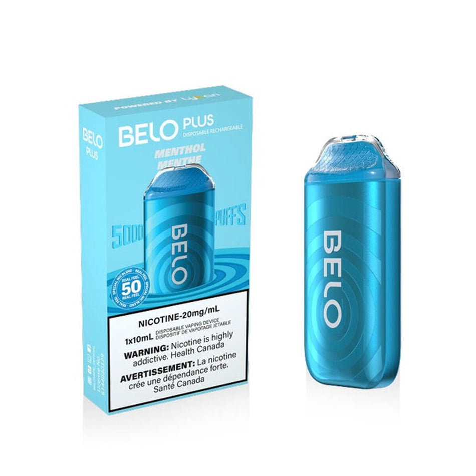 Belo Plus 5000 Menthol Disposable Vape Pen Disposable Belo Plus 5000