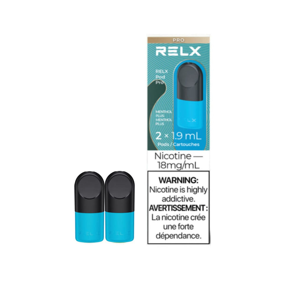 Relx Pod Pro Menthol Plus Vape Pods Pre-filled Pod Relx Pod Pro