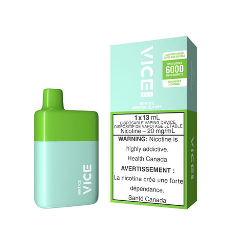 Vice Box Mint Ice Disposable Vape Pen Disposable Vice Box