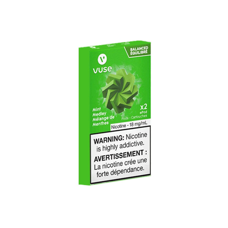 Vuse Mint Medley Vape Pods Pre-Filled Pod Vuse