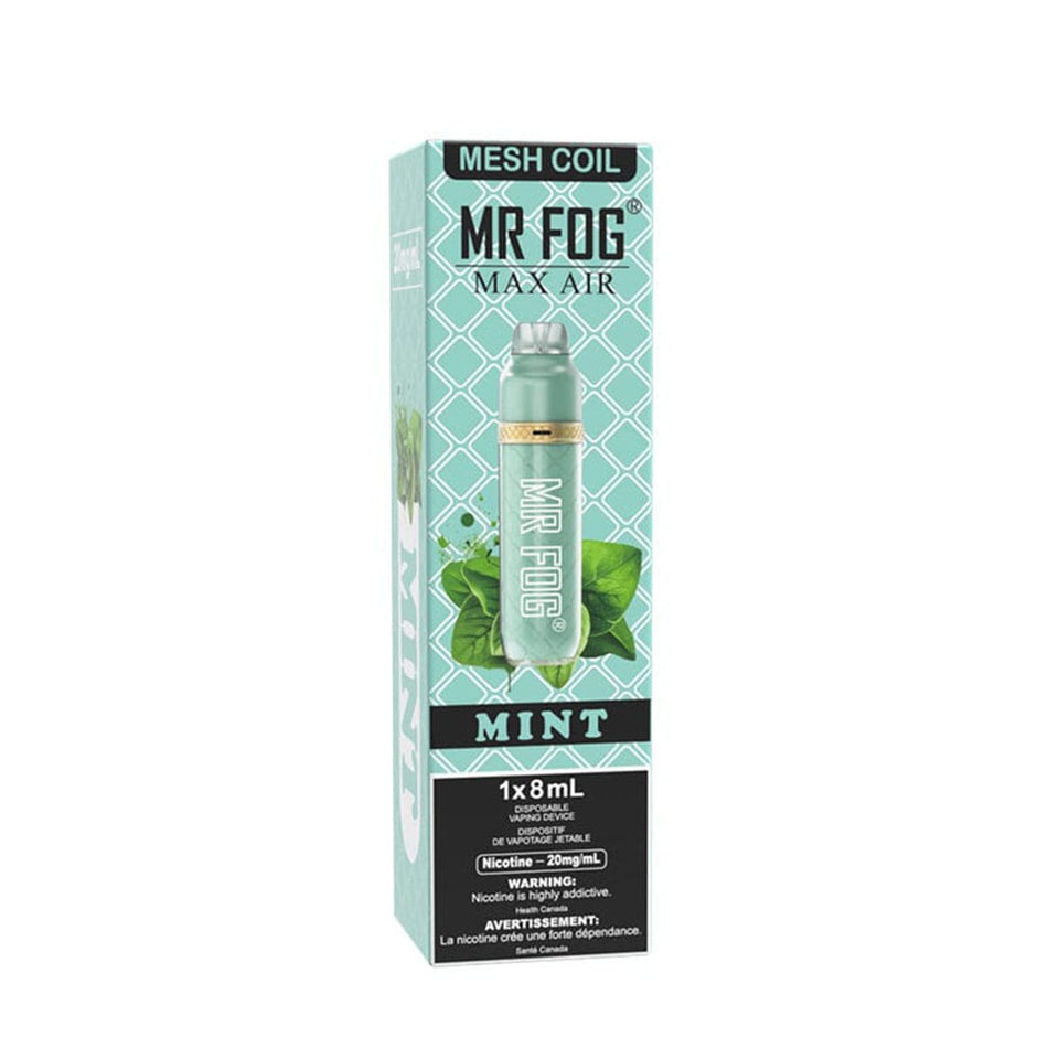 Mr. Fog Max Air Mint Disposable Vape Pen Disposable Mr. Fog Max Air