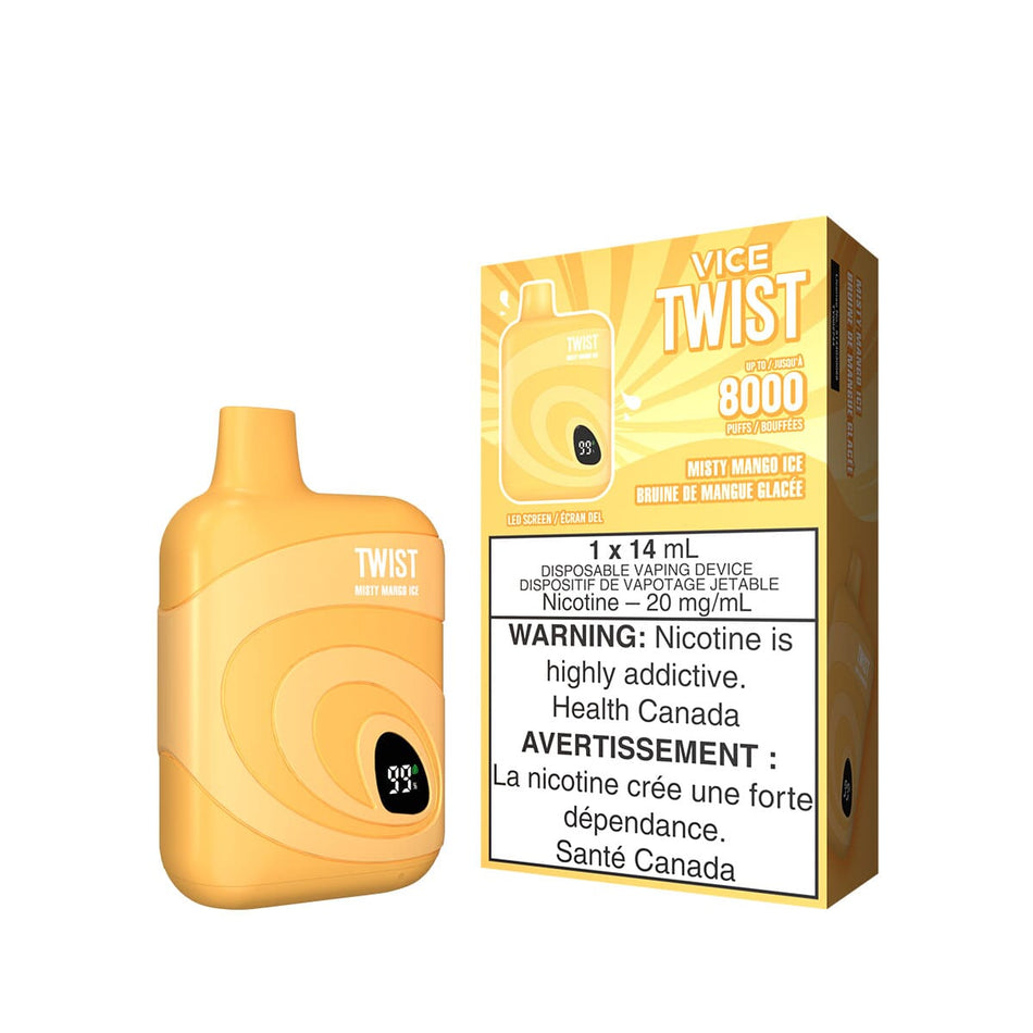 Vice Twist Misty Mango Ice Disposable Vape Pen Disposable Vice