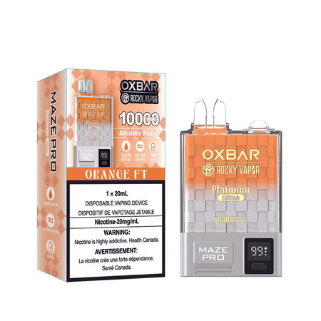 Oxbar Maze Pro Orange FT Disposable Vape Pen Disposable Oxbar