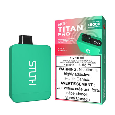 STLTH Titan Pro POG Ice Disposable Vape Disposable STLTH