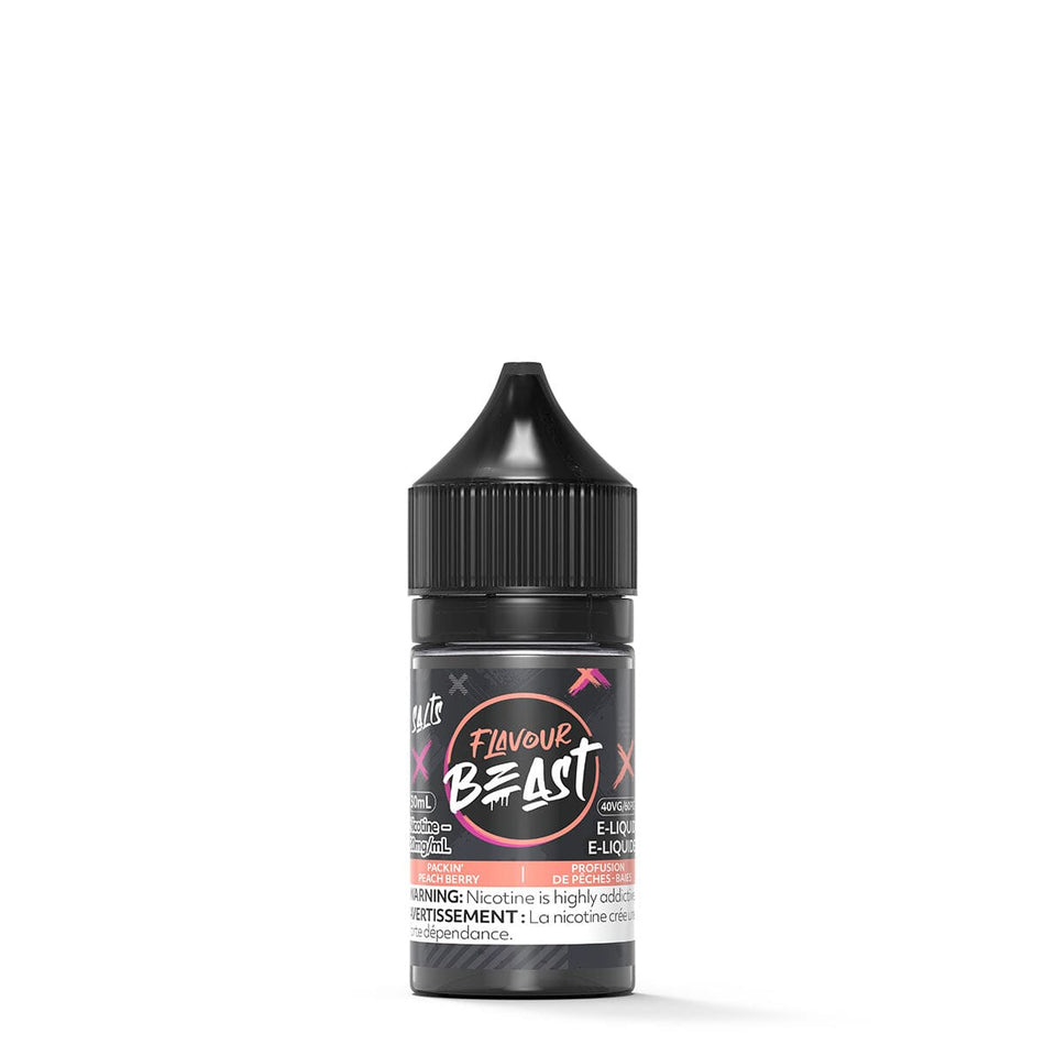 Flavour Beast Packin' Peach Berry Salt Nic E Liquid E-Liquid Flavour Beast