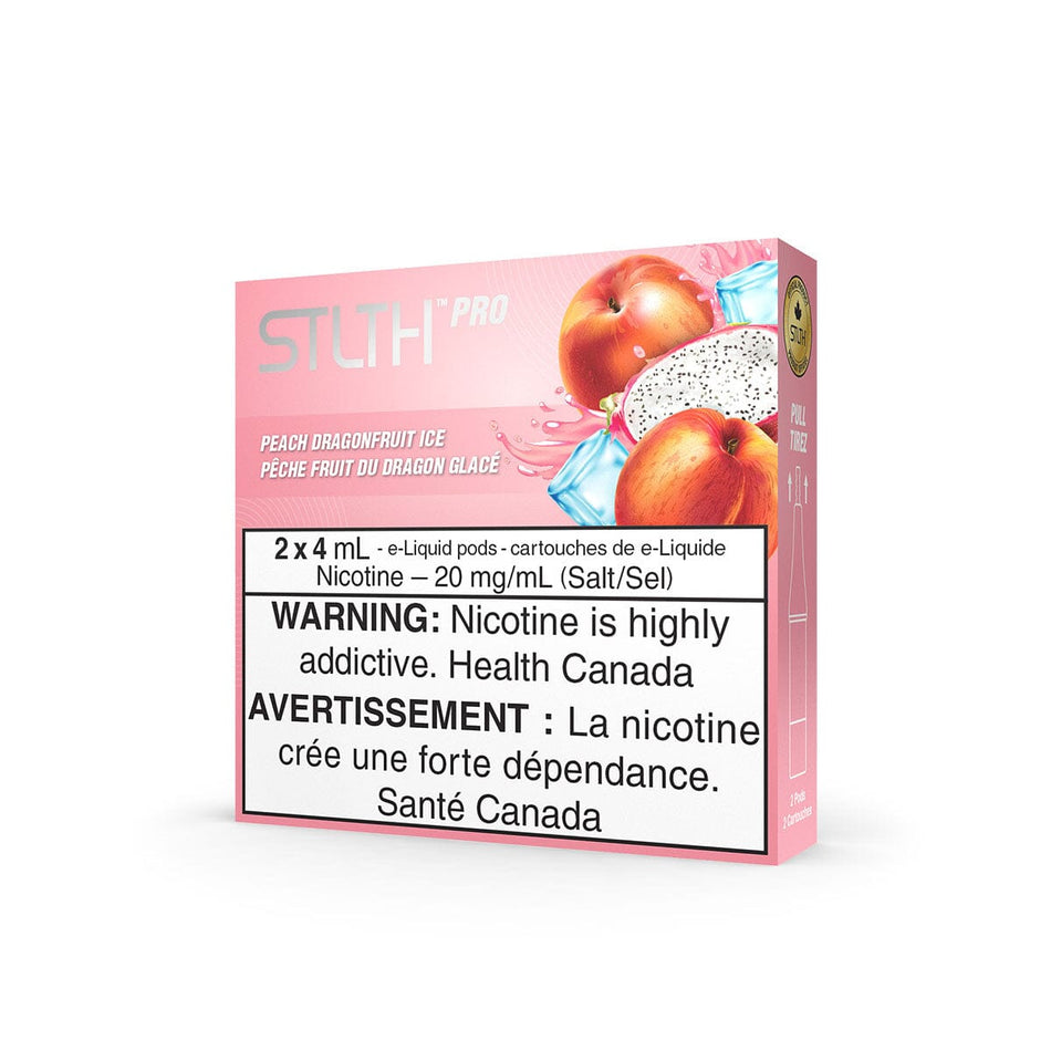 STLTH Pro Peach Dragonfruit Ice Vape Pods Pre-Filled Pod STLTH