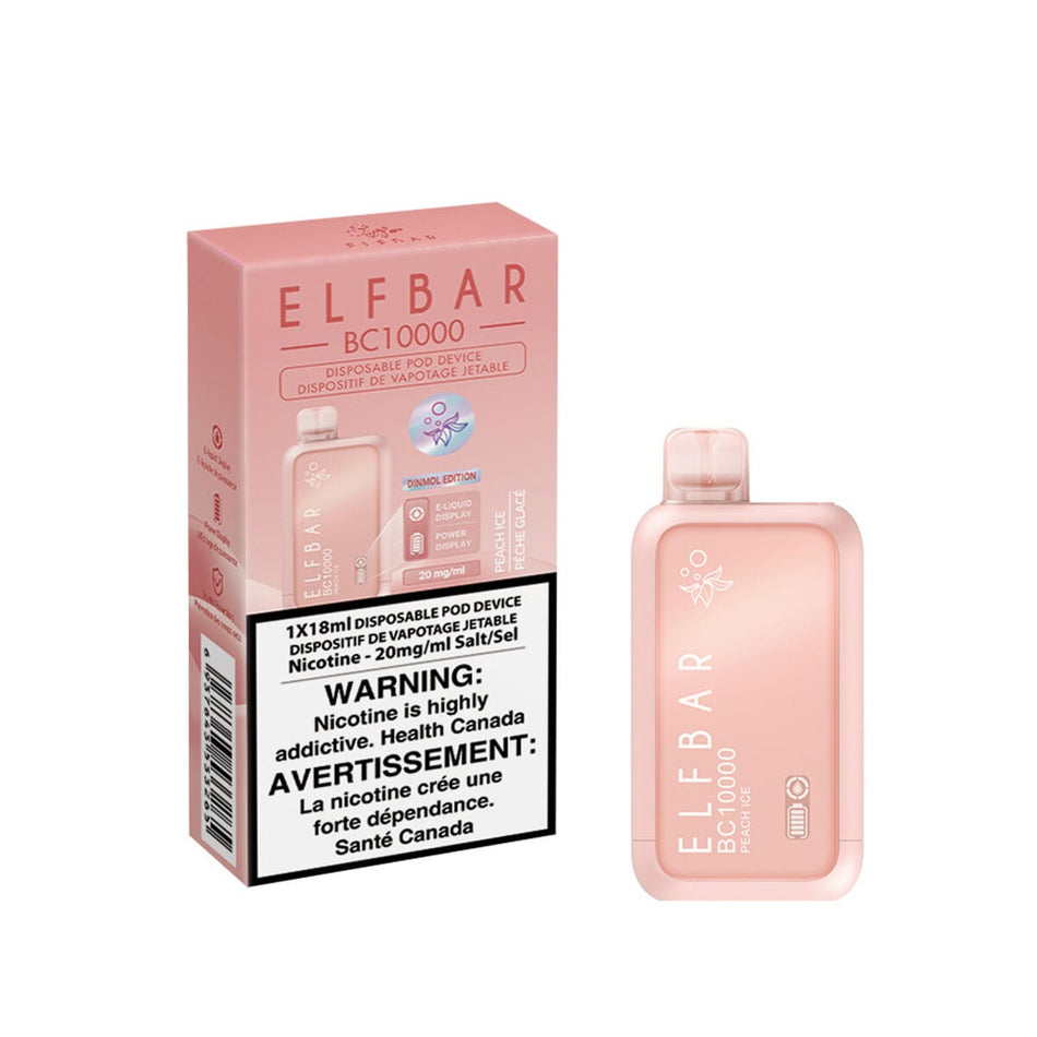 Elf Bar BC10K Peach Ice Disposable Vape Pen Disposable Elf Bar